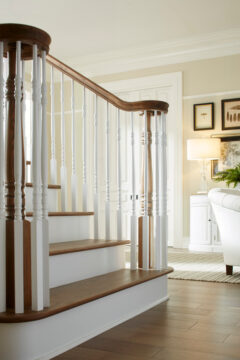 Деревянные ограждения перила на заказ Днепр