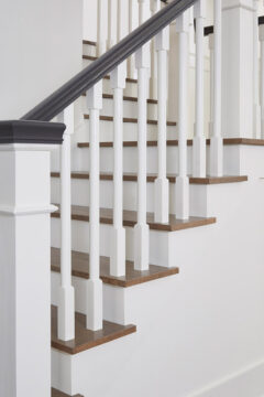 Деревянные ограждения перила на заказ Днепр