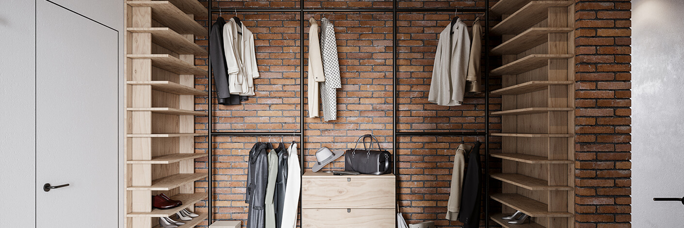 Гардеробные на заказ Днепр