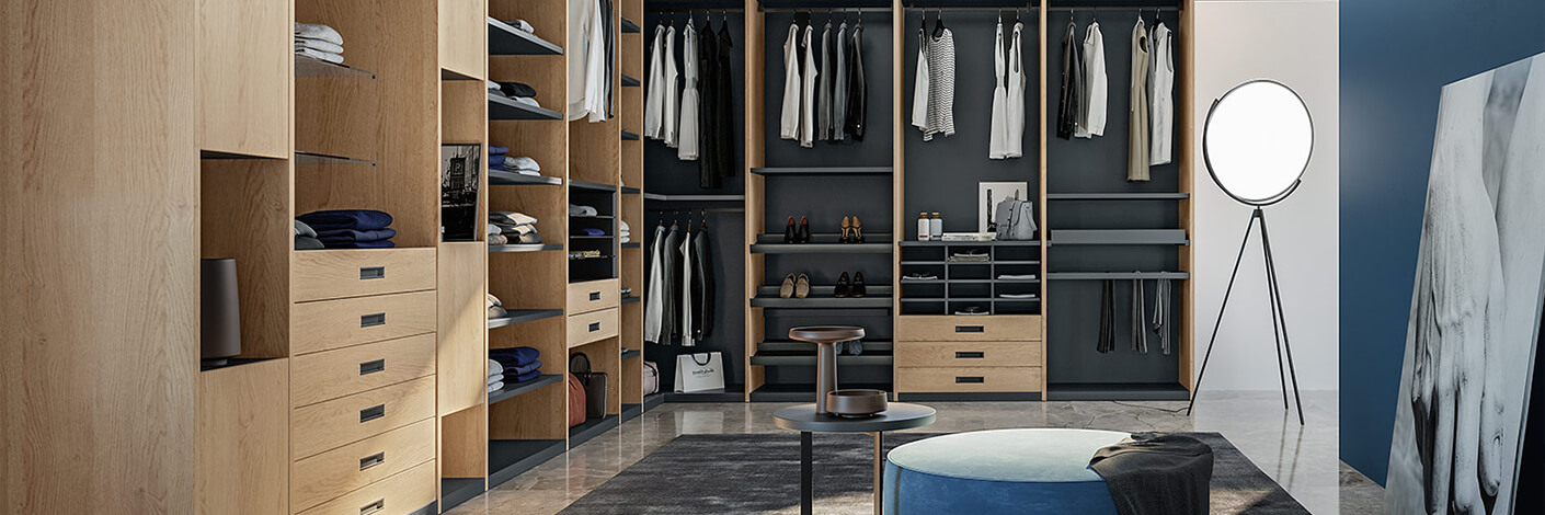 Гардеробные на заказ Днепр