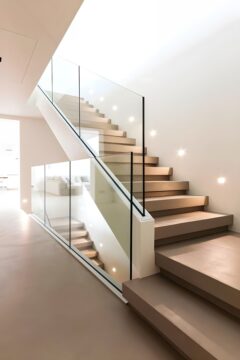 Стеклянные ограждения из стекла на заказ Днепр