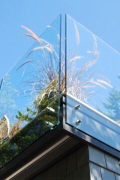 Стеклянные ограждения из стекла на заказ Днепр