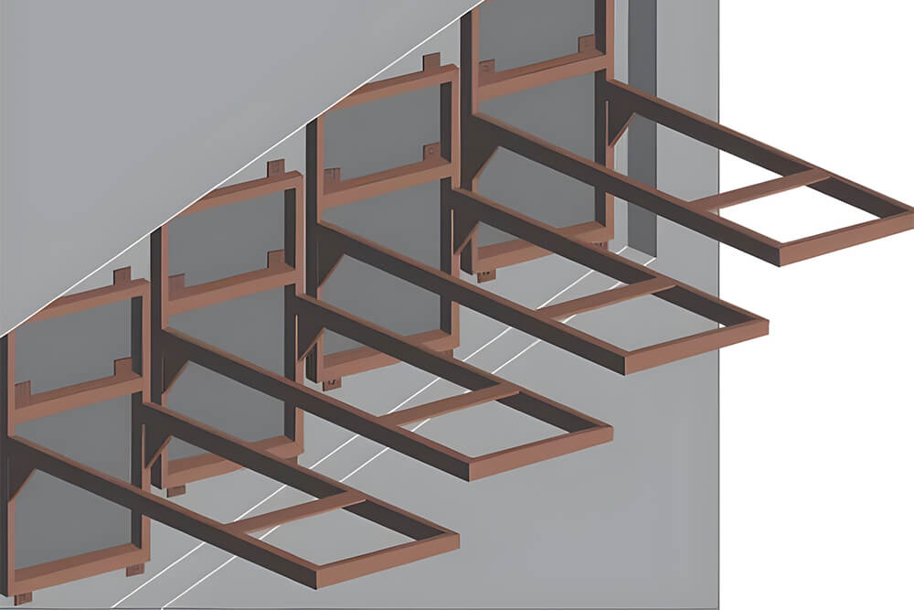 Несучий елемент консольних сходів на замовлення Несучий елемент консольних сходів на замовлення