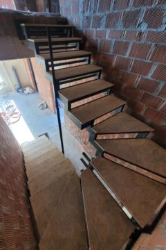 Изготовление лестницы на второй этаж Днепр