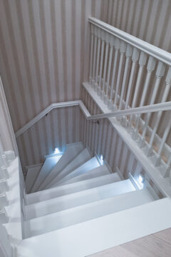 обшивная лестница