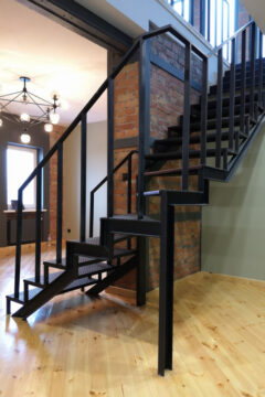 Металлические лестницы лофт Днепр