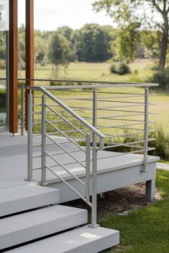 Наружные уличные лестницы на улицу