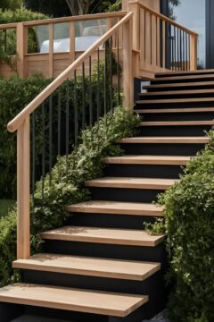 Наружные уличные лестницы на улицу