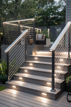 Наружные уличные лестницы на улицу