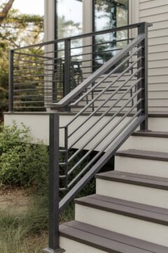 Наружные уличные лестницы на улицу