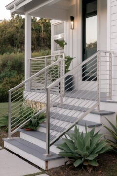 Наружные уличные лестницы на улицу