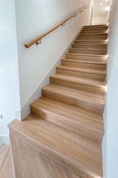 обшивная лестница