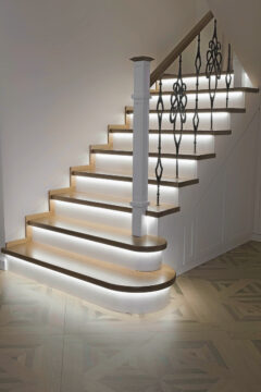 обшивная лестница