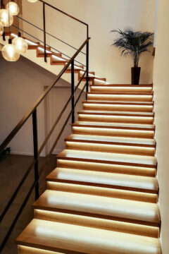 обшивная лестница