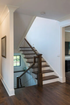 обшивная лестница