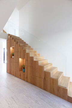 обшивная лестница