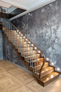 обшивная лестница