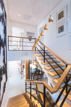 обшивная лестница