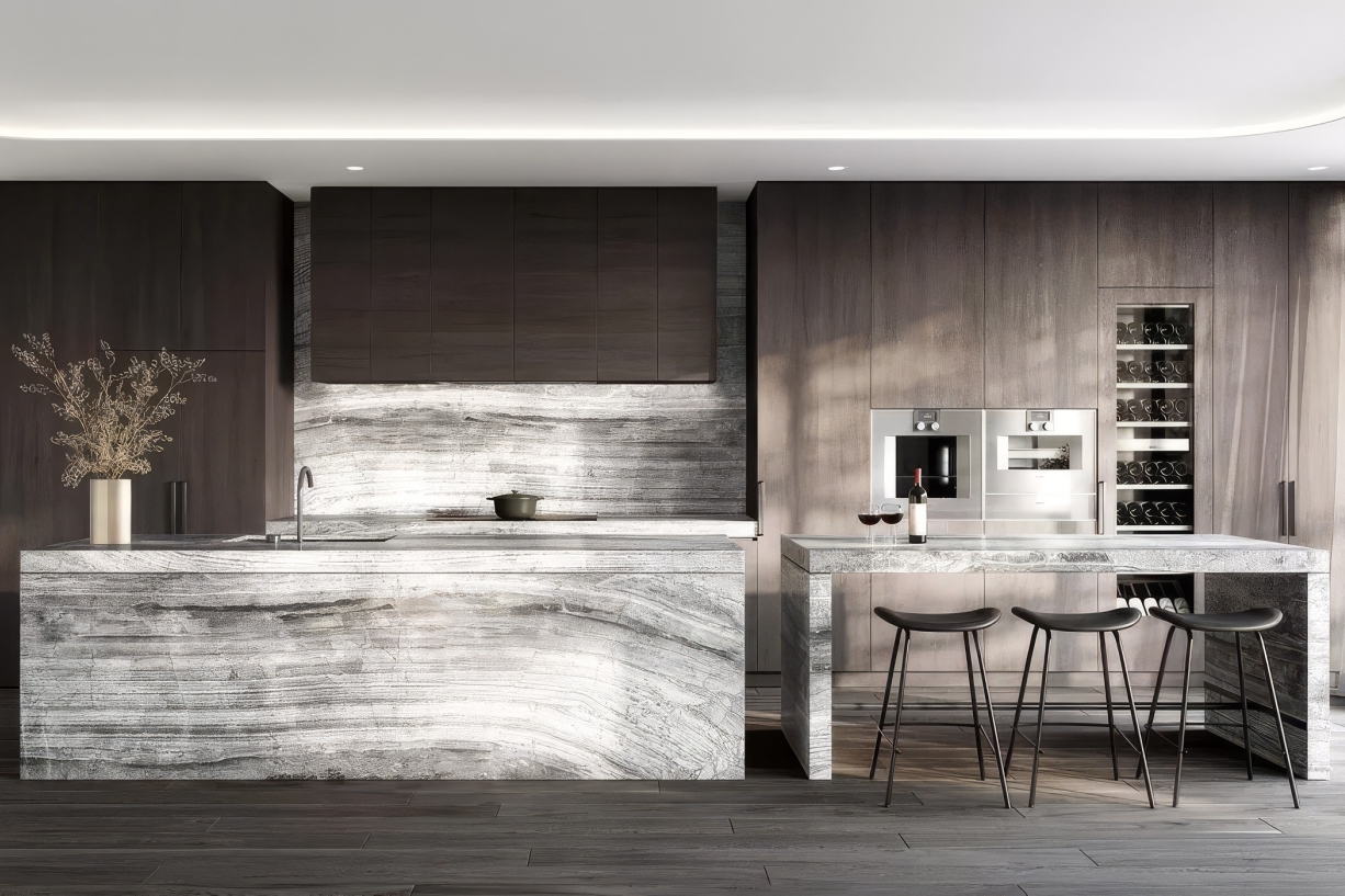 Уход за столешницей из кварца